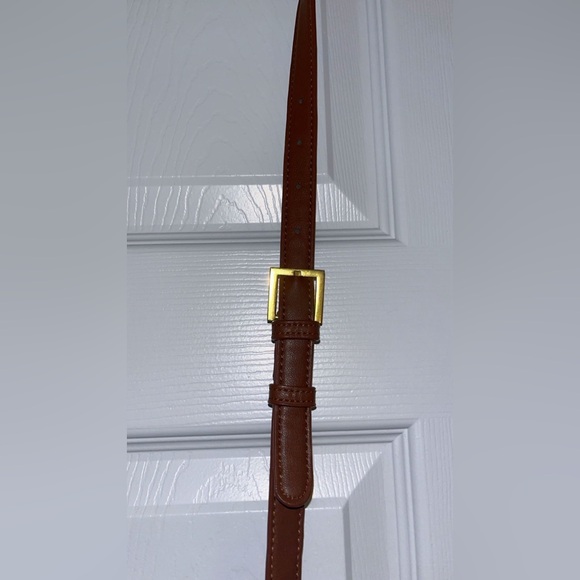 🧚🏻 PIXIE MOOD Small - Medium Brown Vegan Leather Crossbody Purse - Picture 3 of 7